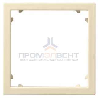 Промежуточная рамка для приборов с накладкой 45*45 мм (Alcatel) Gira крем глянцевый