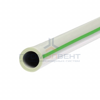 Труба полипропиленовая FV-Plast UNI - 50×4,6 (PP-RCT, PN10, Tmax 70°C, штанга 4м, цвет серый)