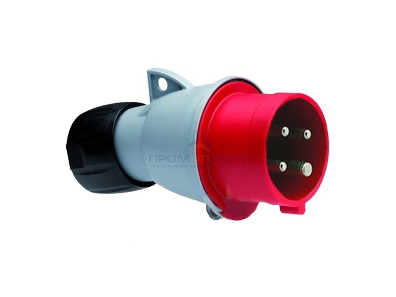 Вилка кабельная ABB 332-P6 IP44 32A 3P+E