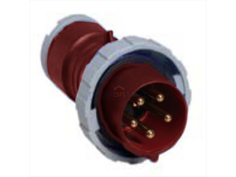 Вилка кабельная ABB 416 P6W IP67 16A 3P+N+E